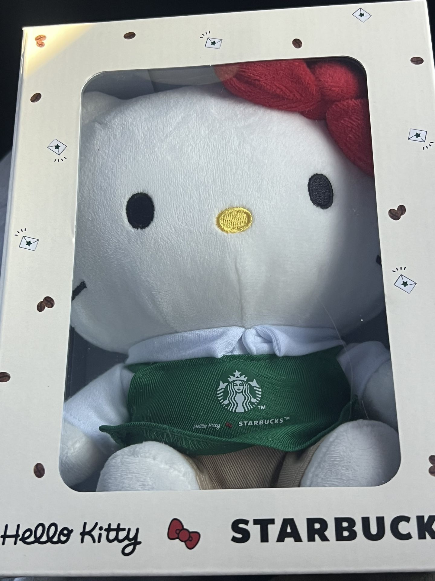 Hello Kitty x Starbucks plushie