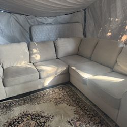 Cream Color Couch, Good Condition Clean We Sell All The Time Delivery $40 Local