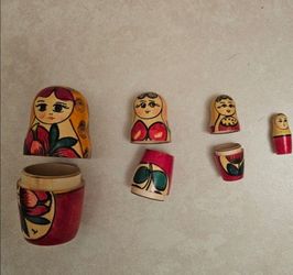 Russian matryoska nesting doll