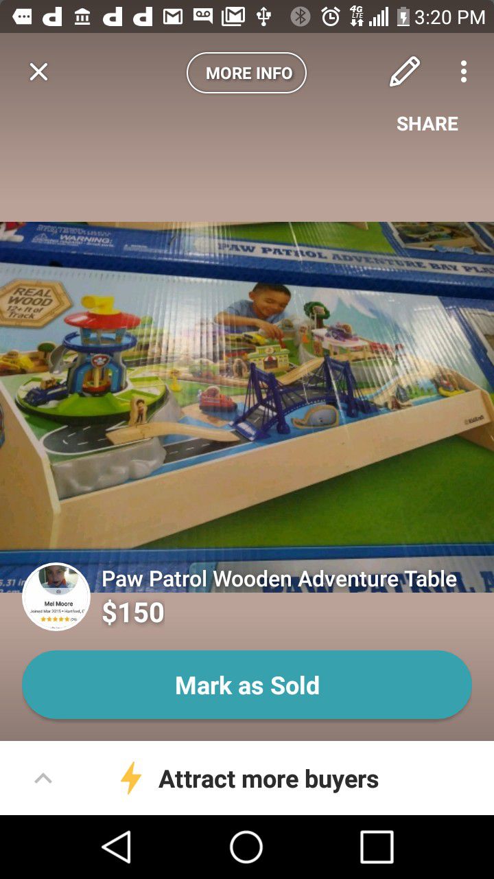 Paw Patrol Train Table for Sale in Riverside, CA - OfferUp