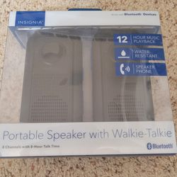 Portable Speaker With Walkie-talkie 