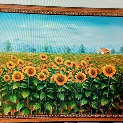 Sunflower Oil Painting
