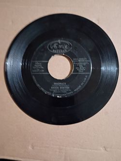 Vintage 7-inch, 45 RPM vinyl record "Shadrack" by Brook Benton Mercury Records LP