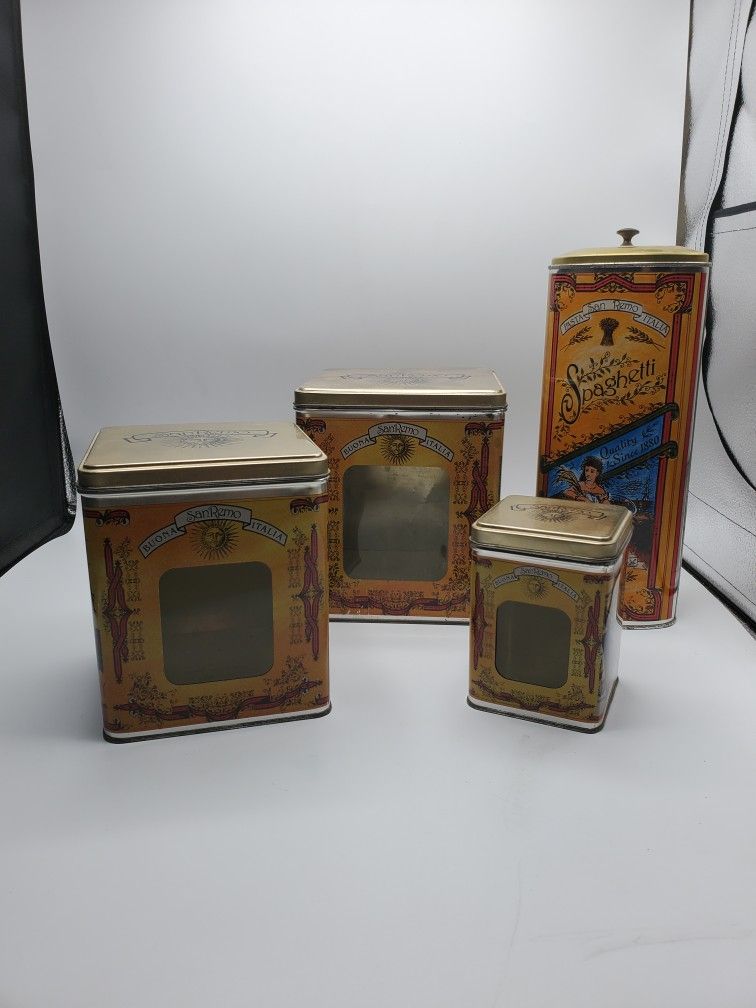 San Remo Collectable Tins