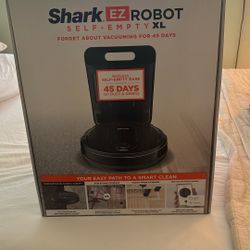 Shark EZ robot Self Empty Xl NIB Vacuum 