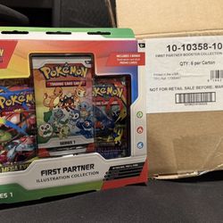 Pokemon First Partner Illustration Collection (series 1) 