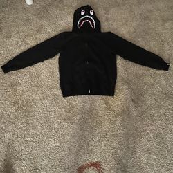 BAPE Shark Full Zip Hoodie(black)