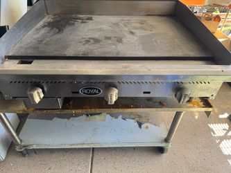 36” Steel Flat top Grill