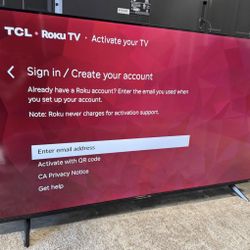 TCL 50" CLASS  4-SERIES 4K UHD HDR LED SMART ROKU  TV