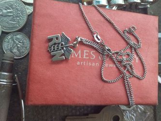 James Avery RN Pendant .925 Sterling silver