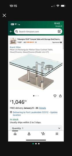 Glass Coffee Table