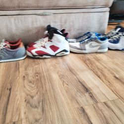 Used Kicks Jordan's, New Balance, Nikes