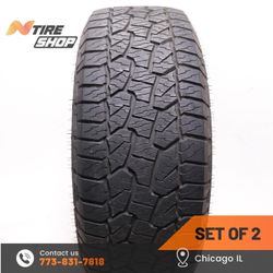 Pair of 2 Used 8.5/32    275/55R20  113T  Hankook   Dynapro ATM