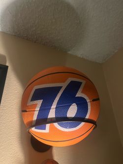 76 gas station vintage basketball