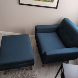 Chair And Ottoman