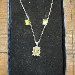 Silver And Cubic Zirconia 