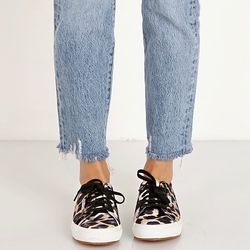 SAVE 42% NEW! Unisex Superga VELVET Leopard Sneakers - Retail: $86 - $50 (Vista/Shadowridge)