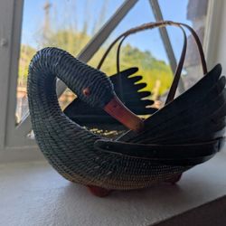 Chinese Zhejiang Hand Woven Wicker Basket