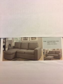2 piece sectional sofa grey.