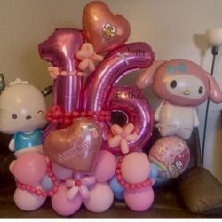 Sanrio Theme Balloon Bouquet 