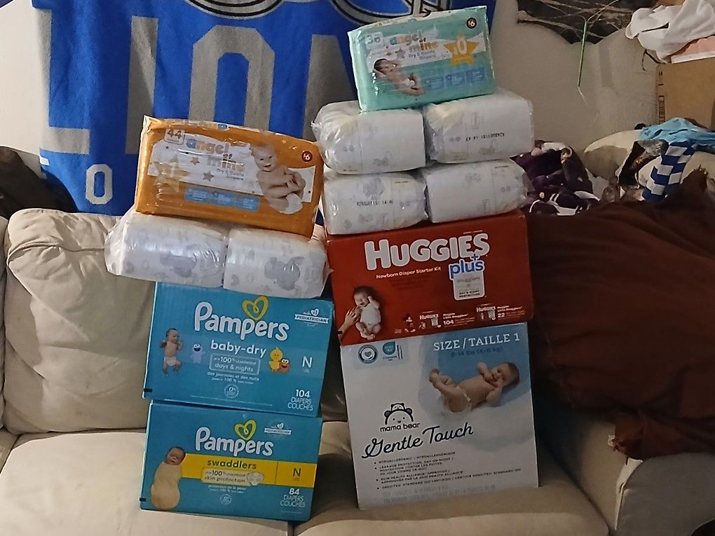 Newborn Size 1 Diapers