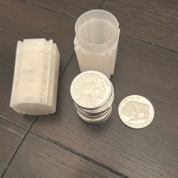 1oz Silver Buffalo Round (.9999 Silver)