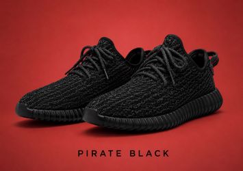 2016 Yeezy Boost 350 "Pirate Black" — 11.5