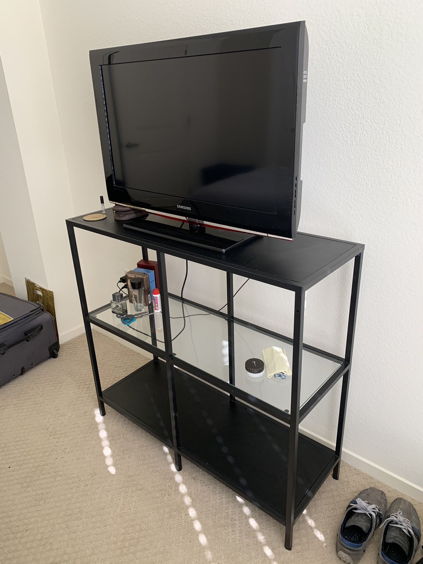 Metal & Glass Console / TV Stand