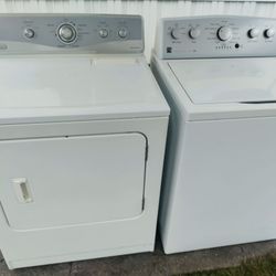 Kenmore Washer and Maytag Dryer