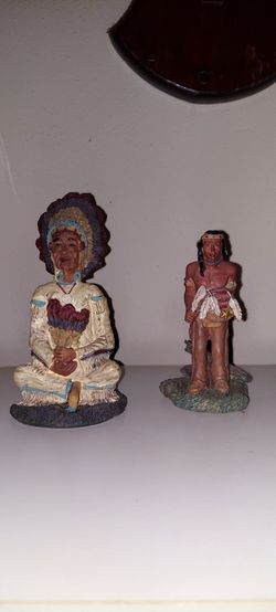 Vintage Native American figurines