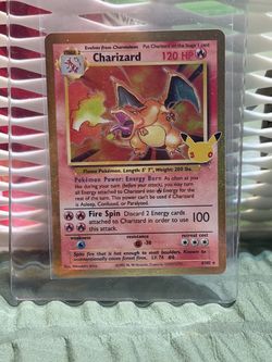 Charizard 30th Pokemon card FIRE 🔥