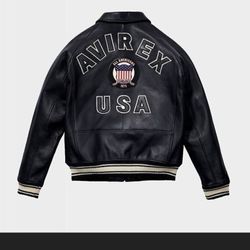 Replica Avirex Leather Jacket