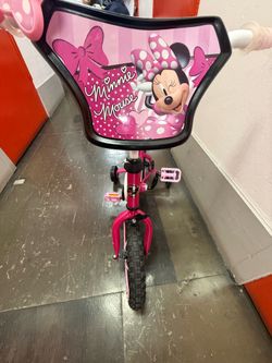 Disney Minnie Mouse Kids Bike with Training Wheels