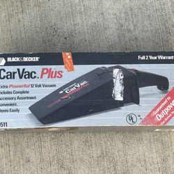 Black & Decker Car Vacuum 