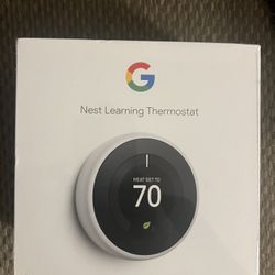 Google Nest Learning Thermostat 3rd Generation 