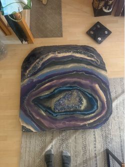 Resin Geode Moving Sale