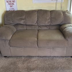 Sofa and love seat  camel