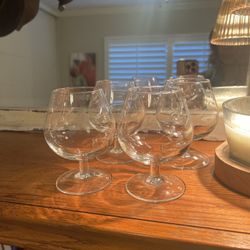 Princess House, Heritage, Brandy Snifter Glasses