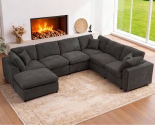 Modern Oversized U-Shaped Sectional Sofa