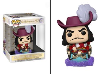 Funko Pop! Ride: Walt Disney World 50th Anniversary-Hook on Peter Pan Flight