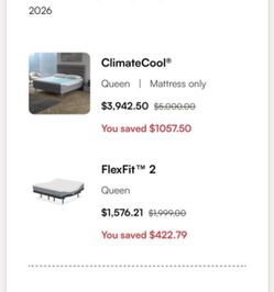 Sleep number adjustable bed