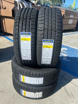 205/55/16 Goodyear Assurance Allseason New Tires Installed And Balanced
