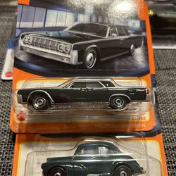 1964 Lincoln Continental, Morris Minor Saloon Matchbox  Toys 