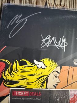 Blink-182 - California Vinyl LP (SIGNED + 2017 Tour Ticket Stub Included!)