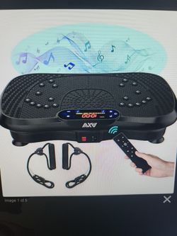 AXV Vibration Plate Exercise Machine Whole Body Workout Vibrate Fitness Plate