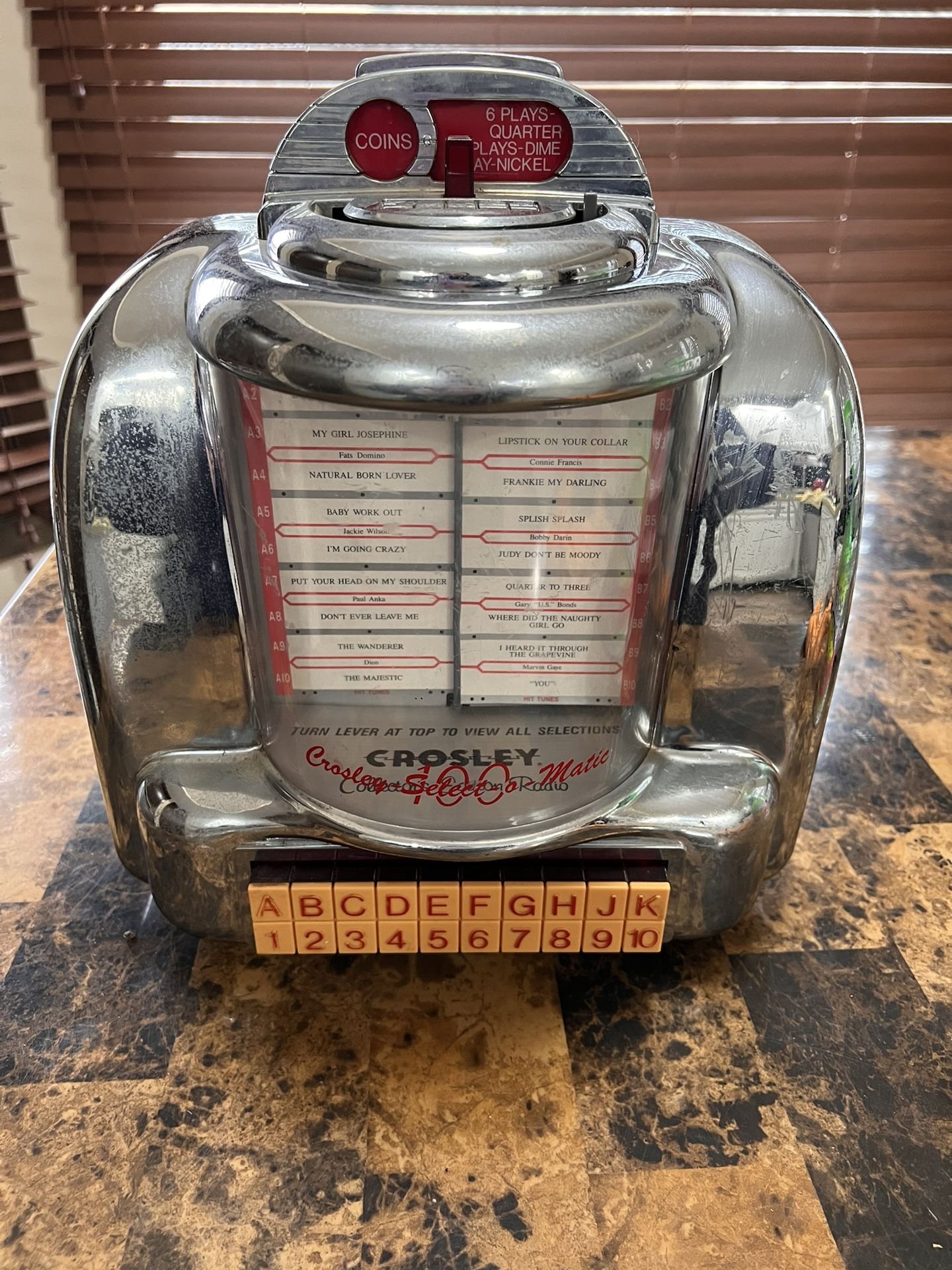 Crosley Cassette Radio Jukebox