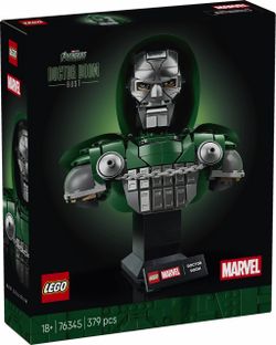 DR DOOM LEGO BUST