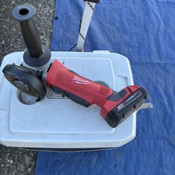 M18 Milwaakee Grinder And Battery 