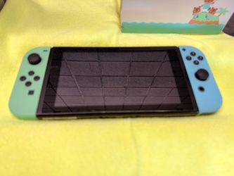 Nintendo switch animal crossing edition