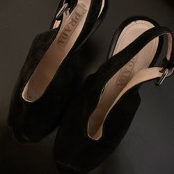 Prada Suede Heels Sz 38